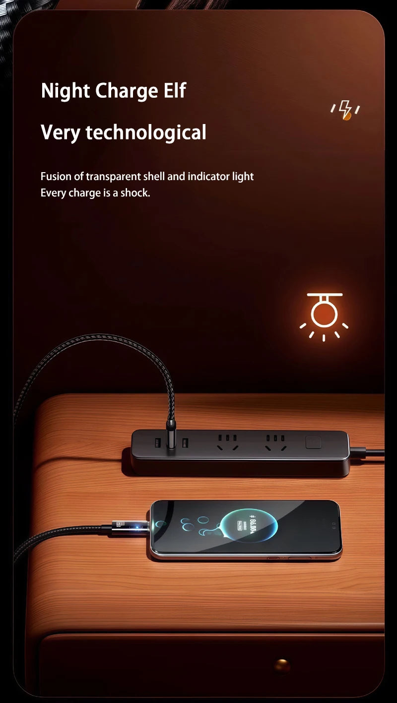 Super Fast Charging USB C Cable | 240W Dual Type C Charger