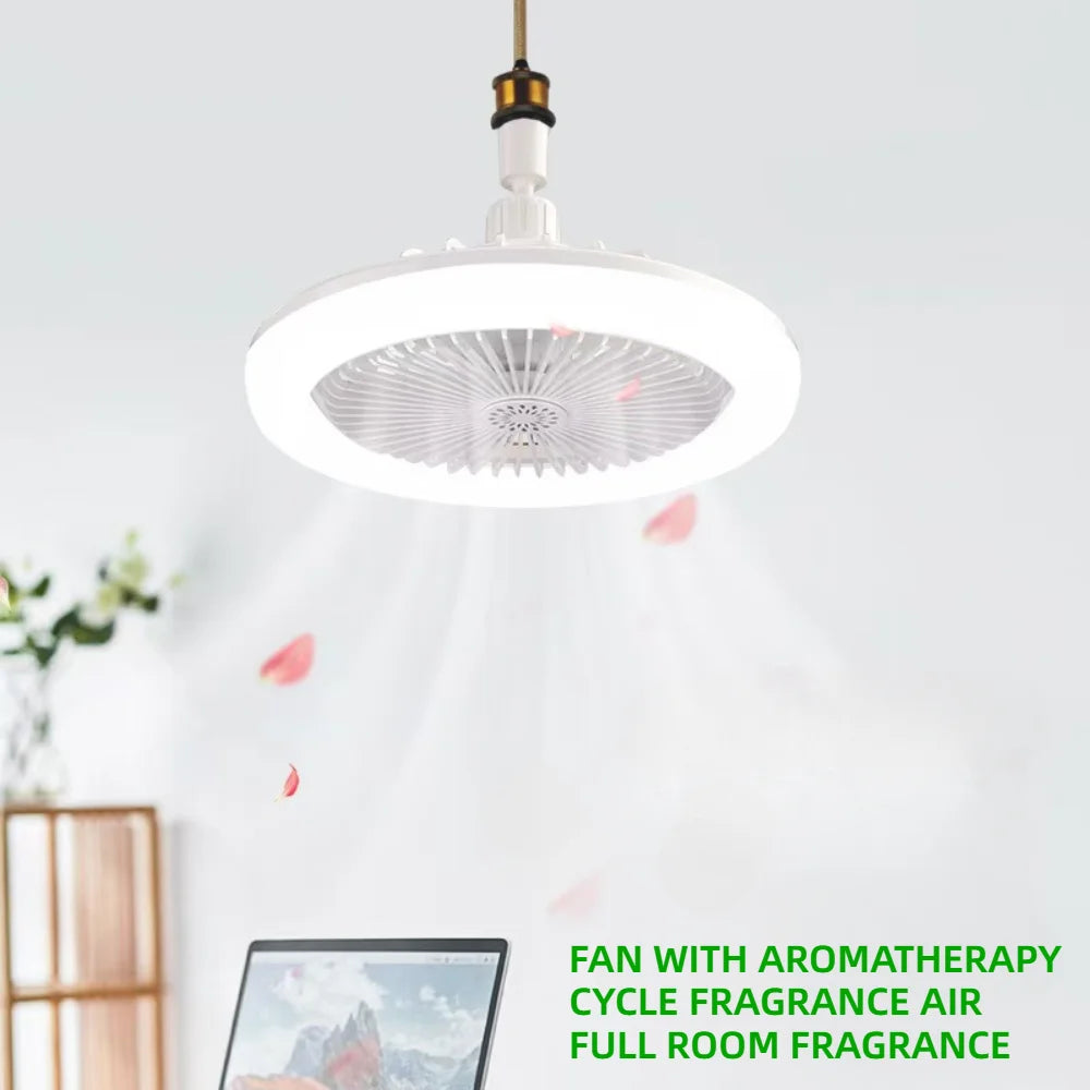 Rotatable 3in1 Ceiling Fan with Remote Control & LED Light
