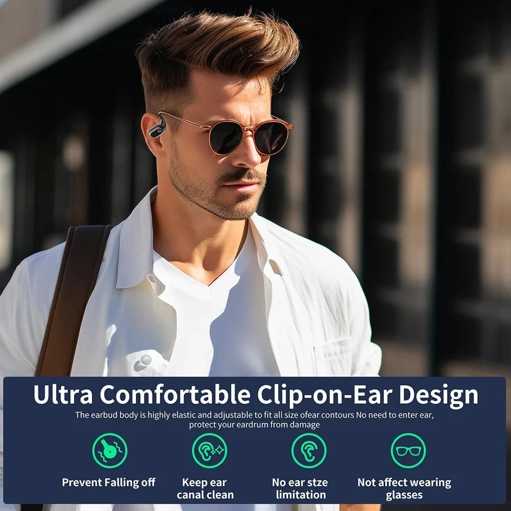AI Real-time Two-Way Earbuds with 138 Languages Translation