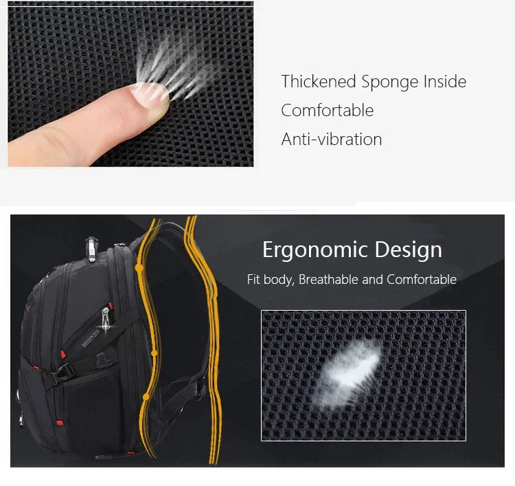 Durable 17 Inch Laptop Backpack | Versatile Travel & College Bag