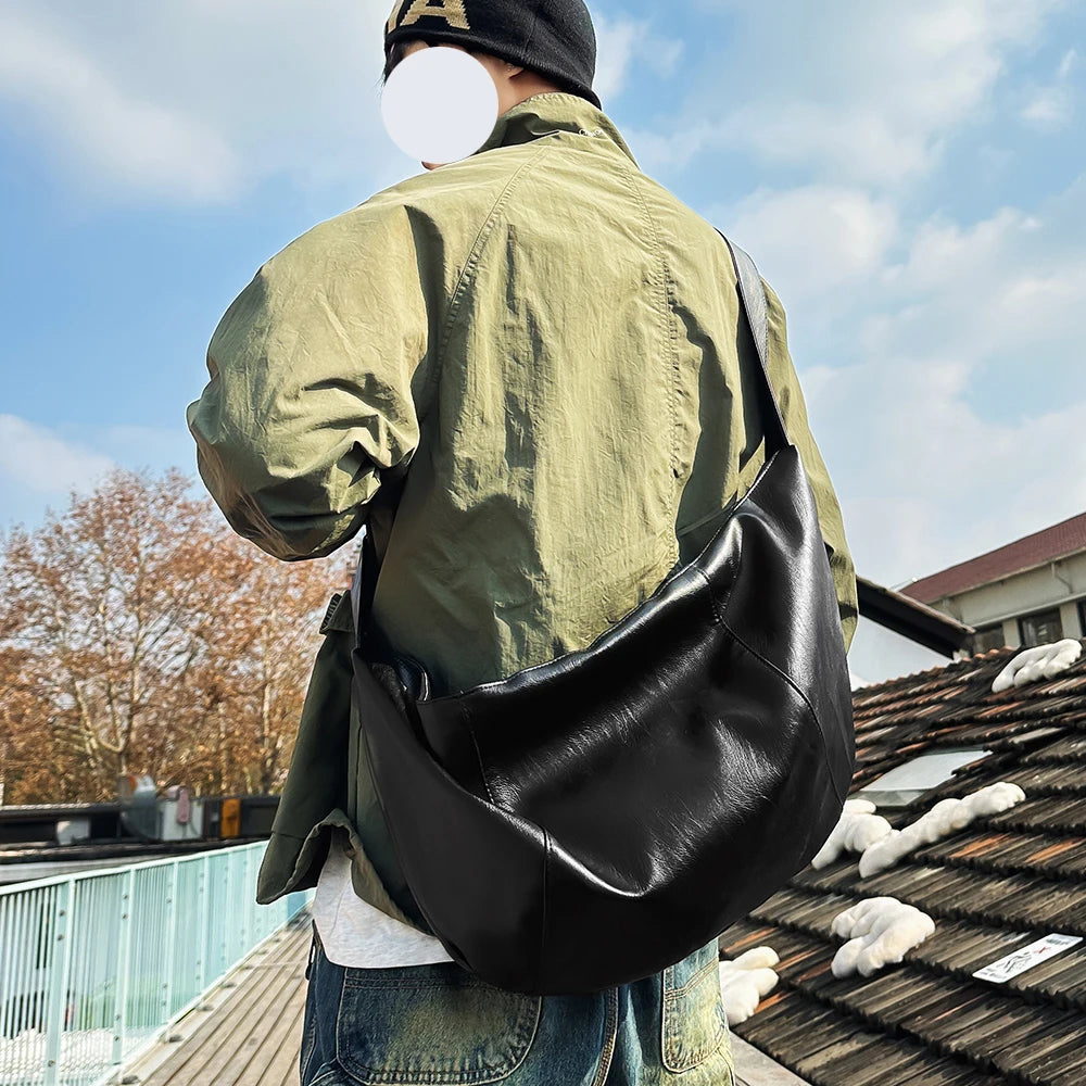 Men's Casual Crossbody Bag | Versatile Large Capacity Backpack