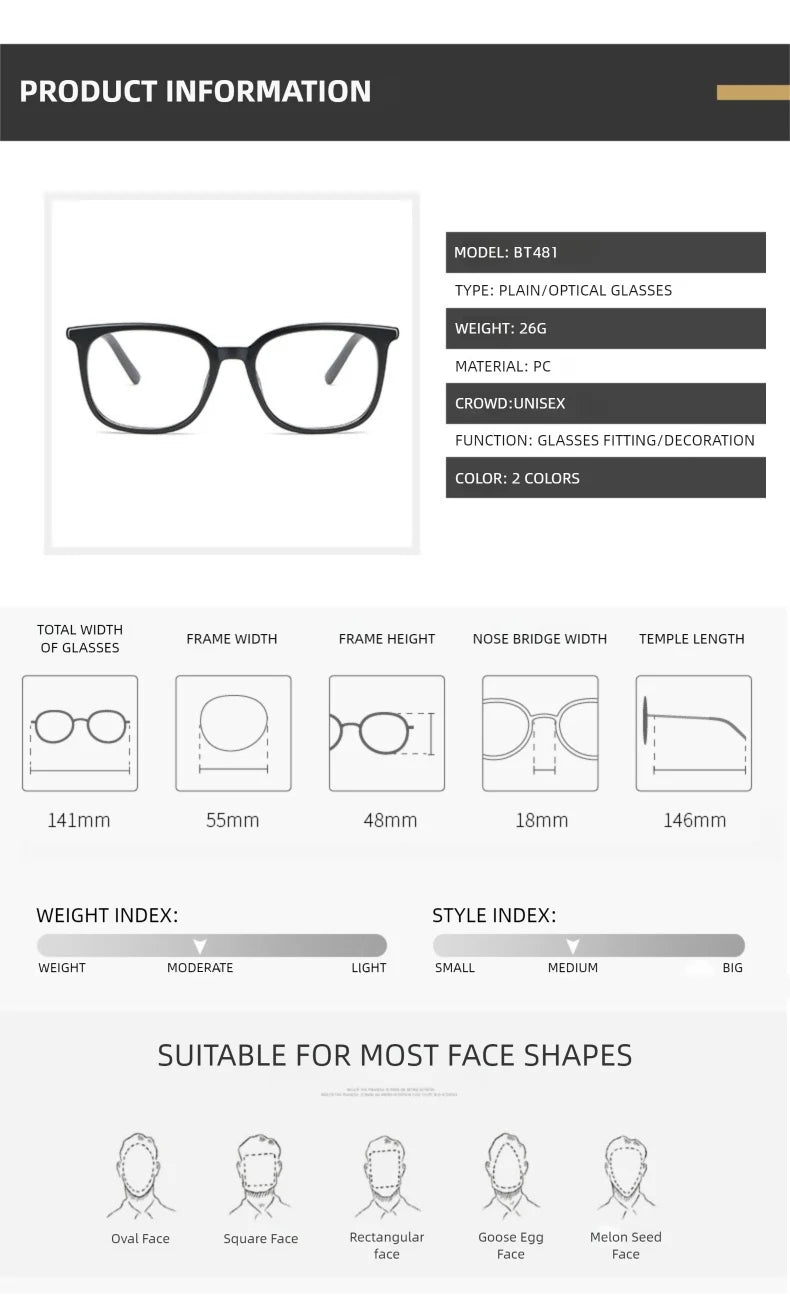 High Quality Reading Glasses for Men & Women | Optical Lenses