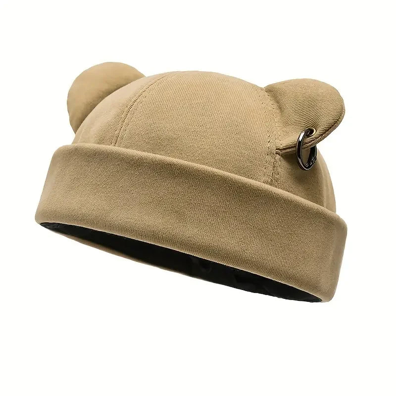 Unisex Cartoon Docker Brimless Beanie | Warm & Stylish Cap