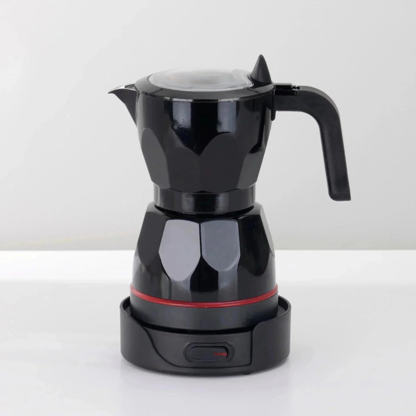 Transparent Electric Moka Pot | 150ml Portable Coffee Maker