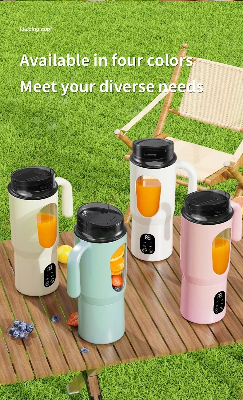 Portable Juice Maker Blender | 580ML Juicer for Smoothies & Shakes