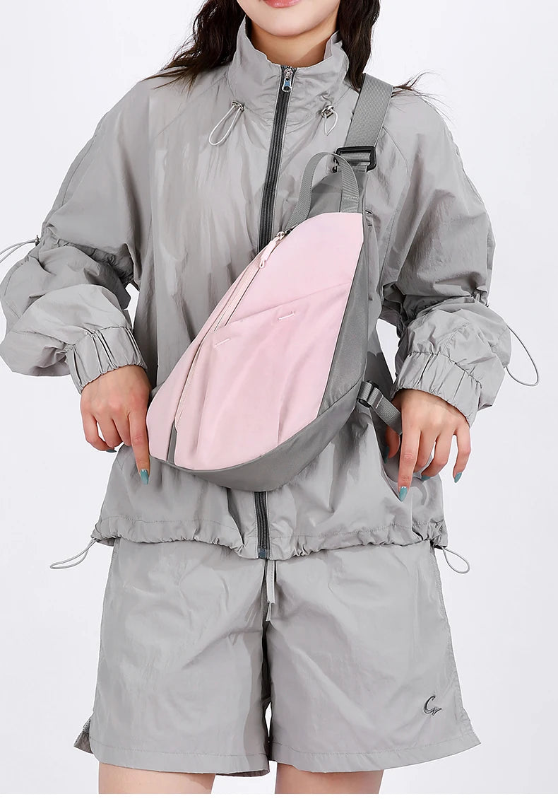 Versatile Outdoor Chest Bag | Large Capacity Sports Messenger Bag
