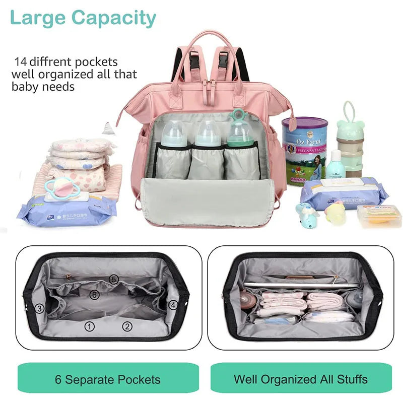 Versatile Waterproof Women Backpack | Large Capacity Shoulder Bag