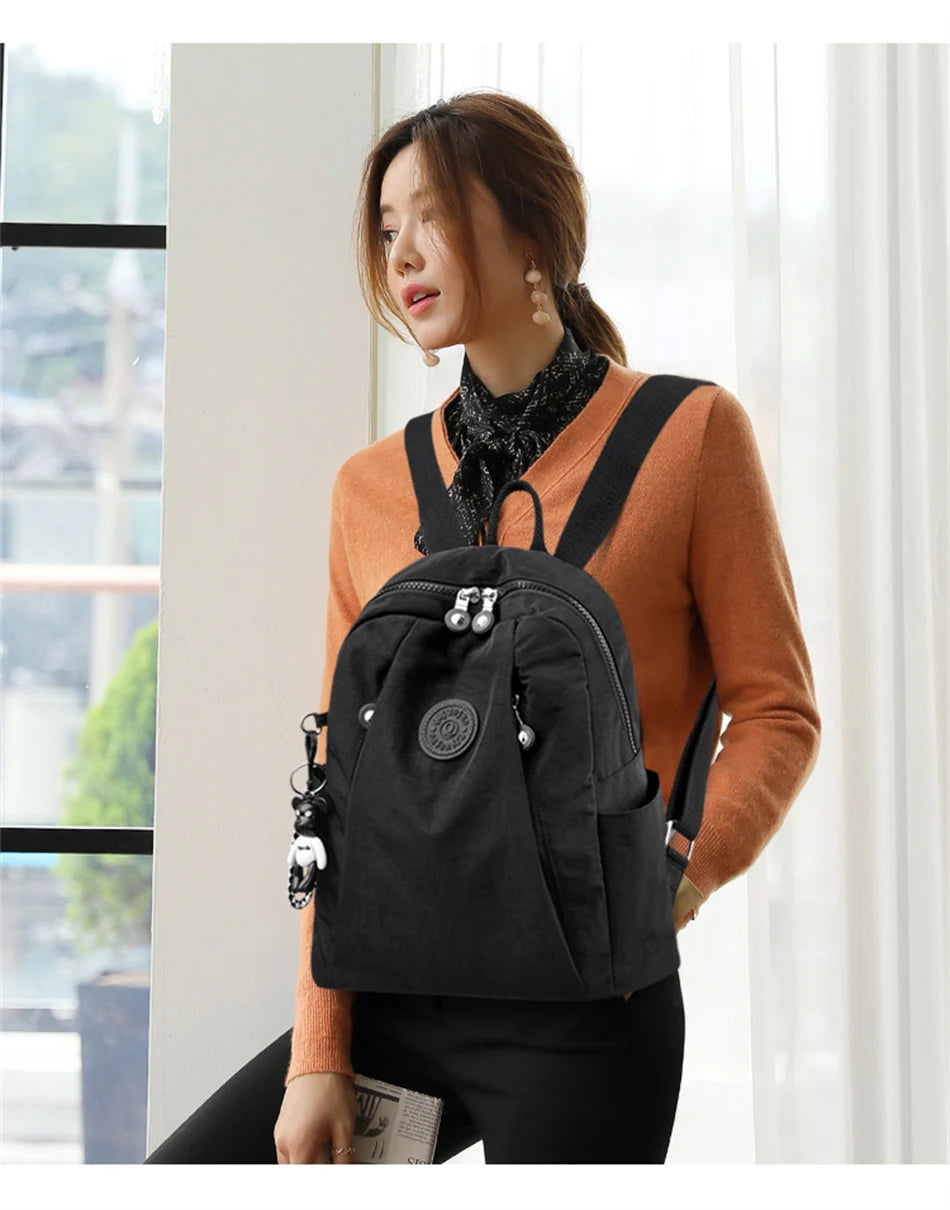 Stylish Women's Large Capacity Casual Travel Backpack