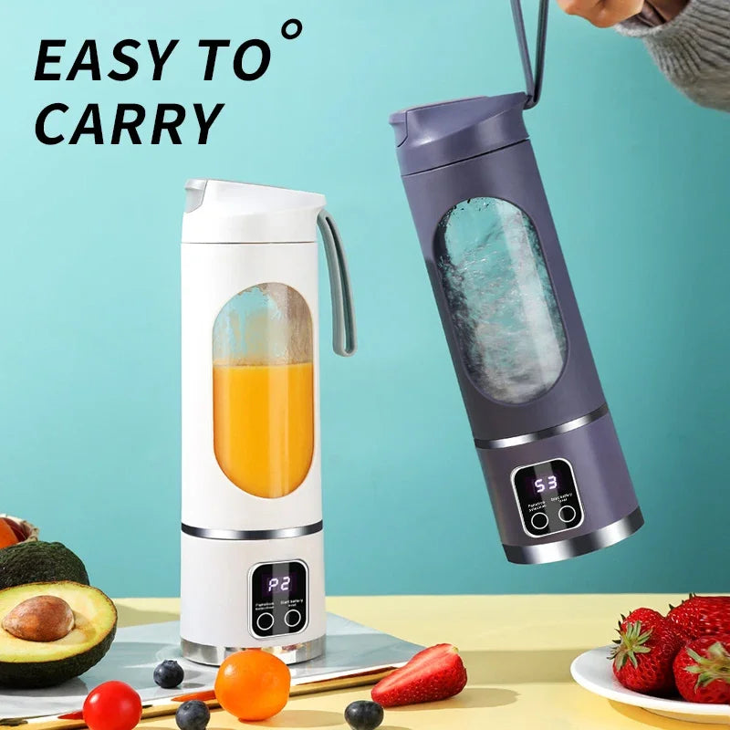 Portable Fruit Juicer | USB Rechargeable Blender for Smoothies