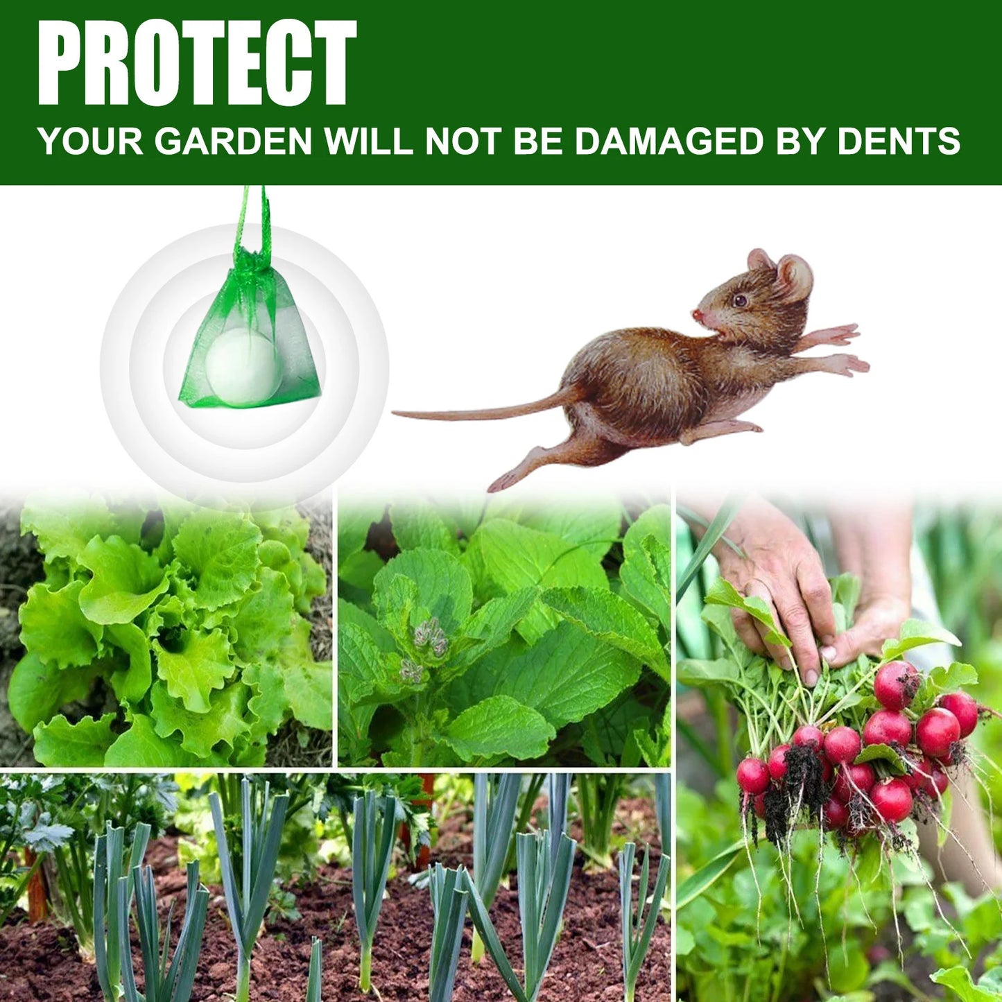 20pcs Non-Toxic Mouse Repellent Pellets | Humane Rodent Control