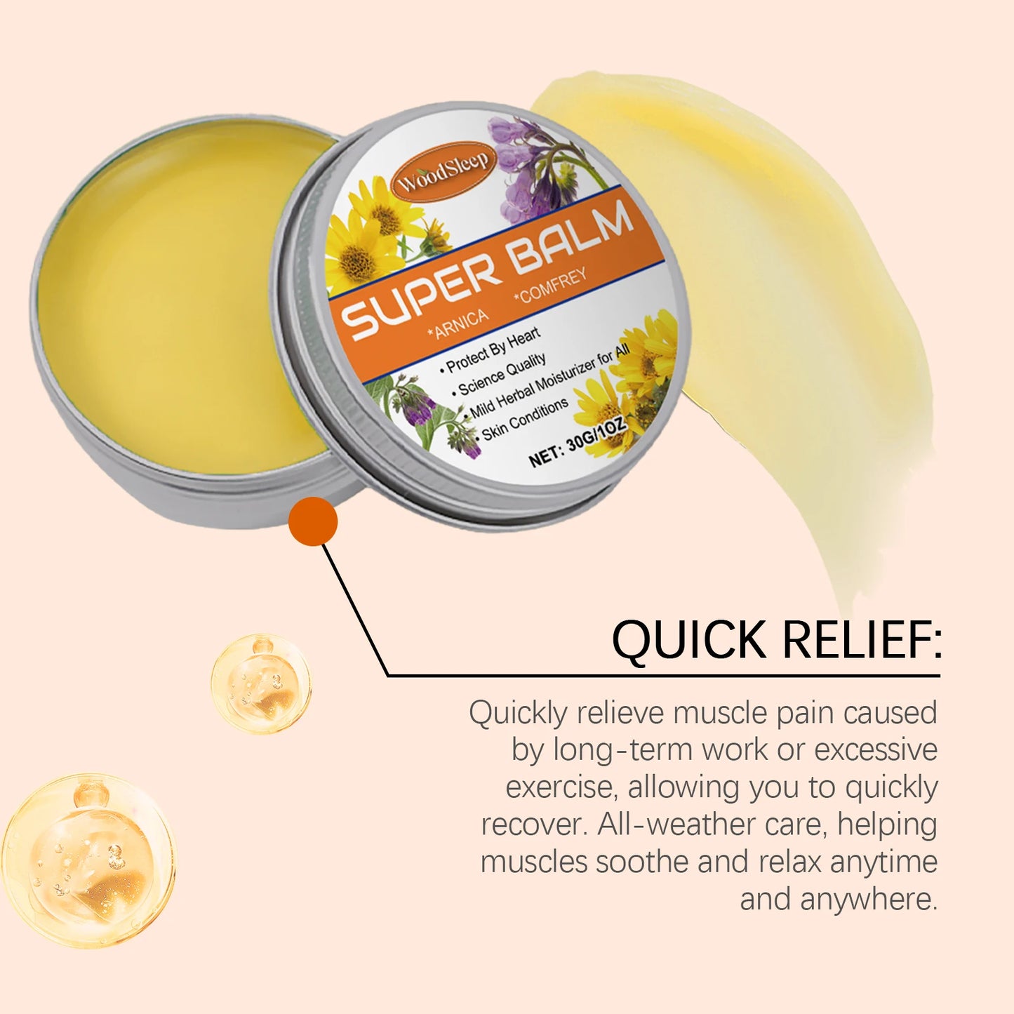 Natural Joint Balm | Effective Cream for Pain Relief