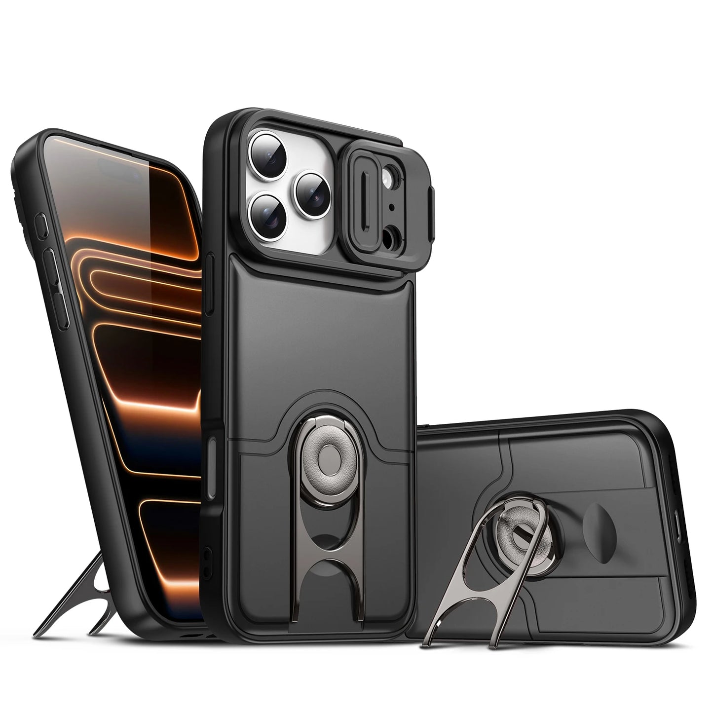 Slide Lens Cover for iPhone 17 Pro Max | Fall Protection Case
