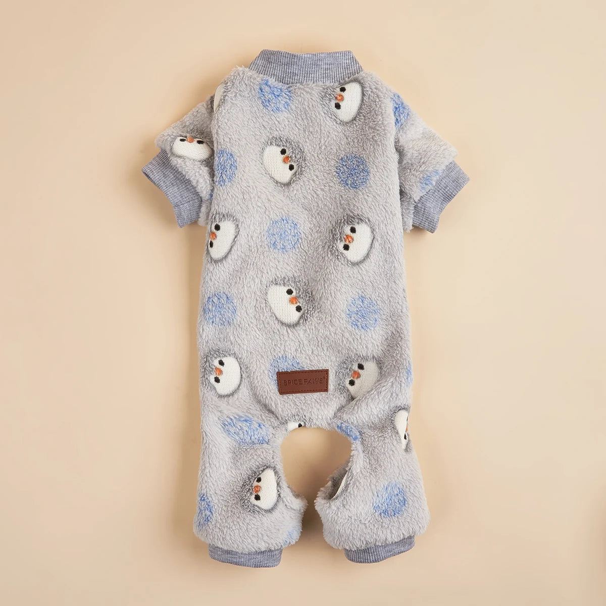 Cozy Winter Dog Pajamas for Small Dogs | Fleece Pajamas for Puppies
