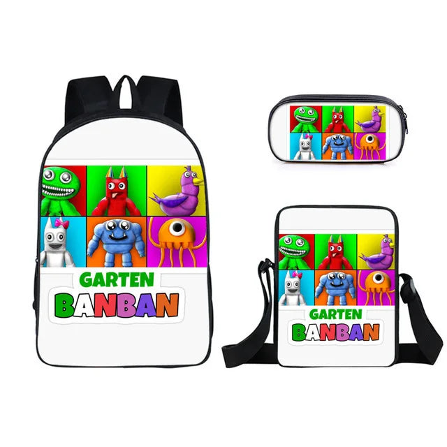 Stylish Garden Game Backpack | Versatile Student Shoulder Bag