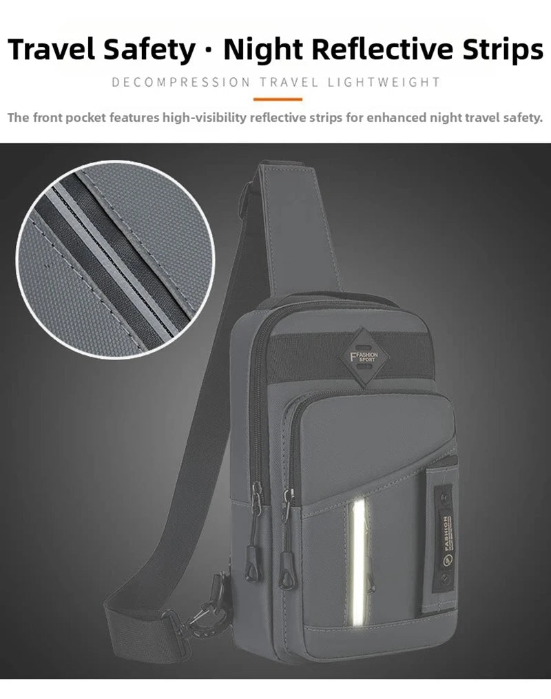 Multi-Functional Outdoor Chest Bag | Versatile Sling Shoulder Bag