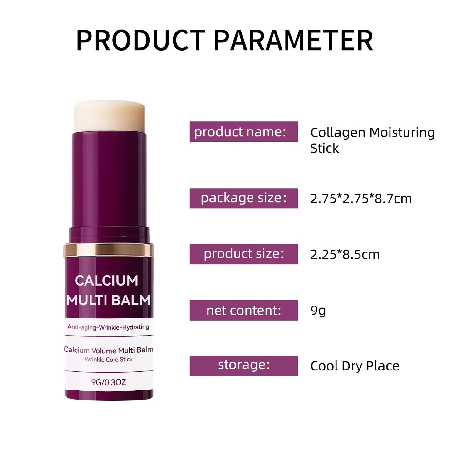 Collagen Moisturizing Stick Facial Serum | Hydrating Anti-Aging Cream