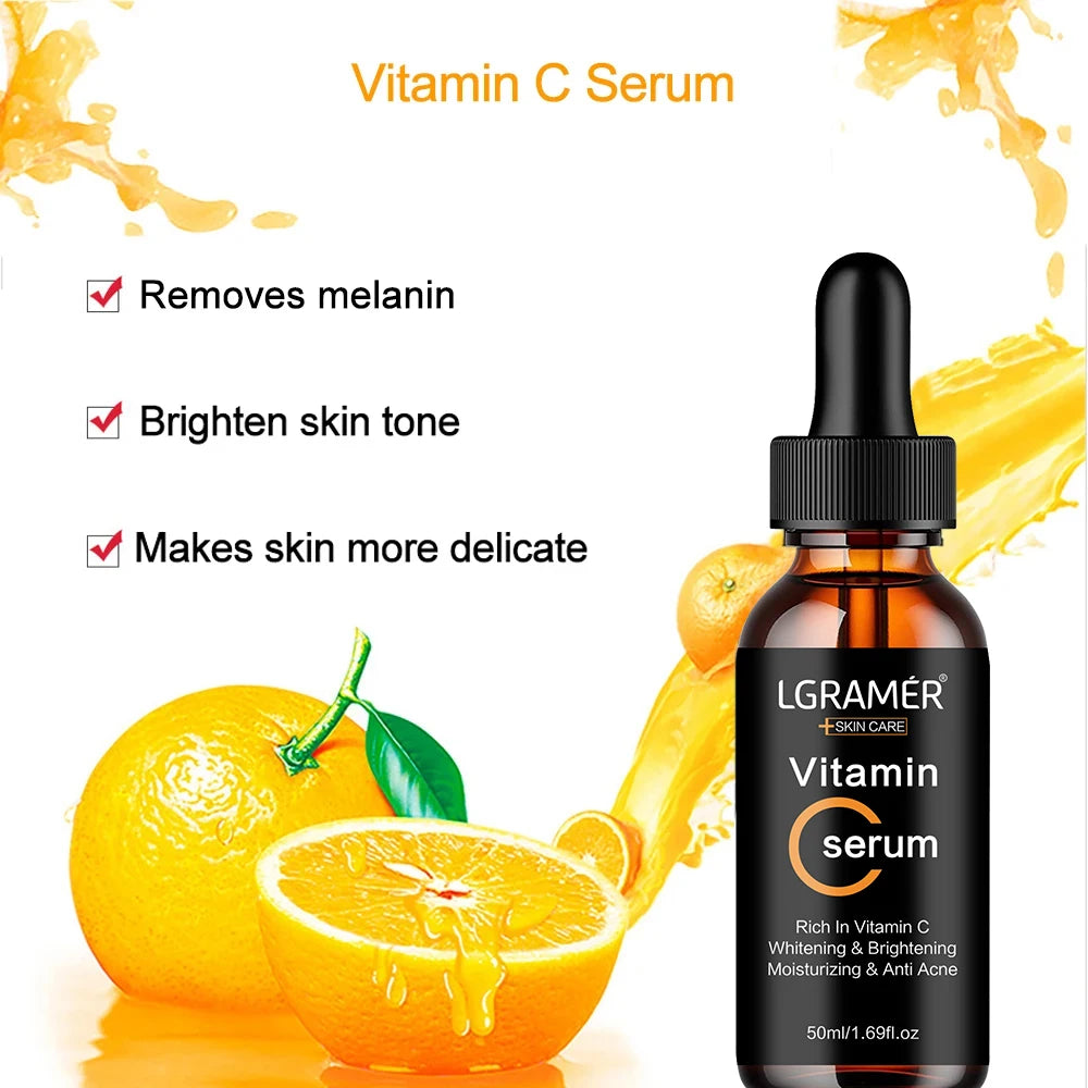 Vitamin C Facial Serum for Brightening & Hydration | Skincare Essence