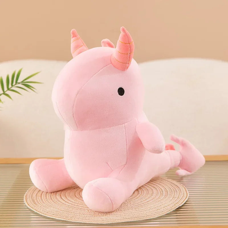 Cute Kawaii Plush Dinosaur Doll | Soft Cartoon Dino Toy for Kids