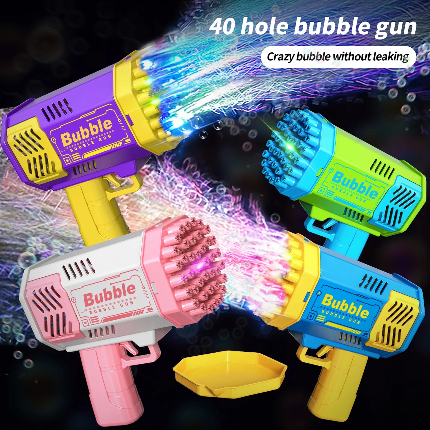 40 Hole Bubble Machine | Fully Automatic Outdoor Bubble Maker