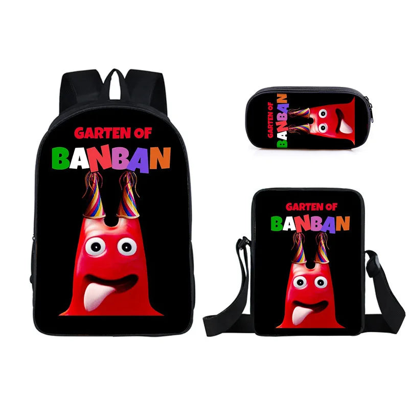 Stylish Garden Game Backpack | Versatile Student Shoulder Bag