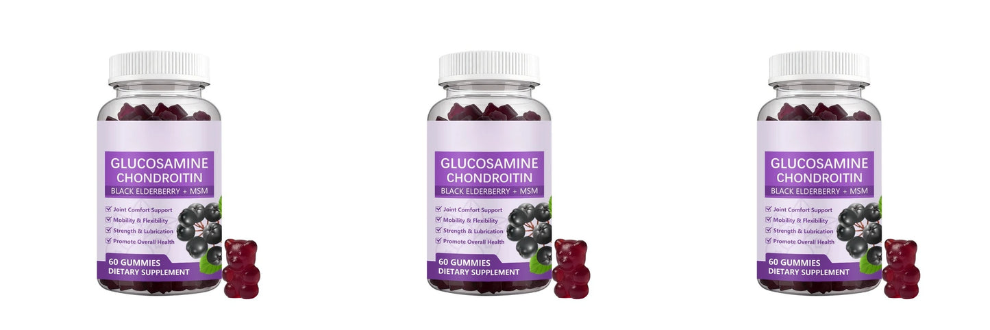 Joint Health Gummies with Black Elderberry & MSM for Mobility