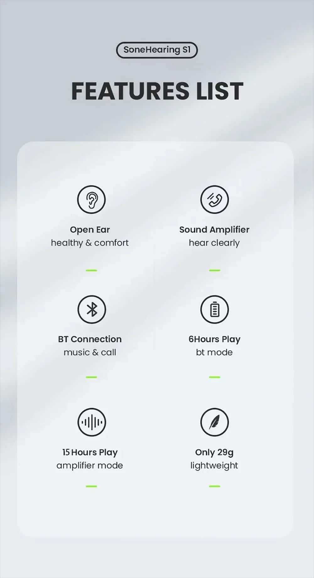 Lightweight Bone Conduction Headphones | Wireless Comfort & Clarity
