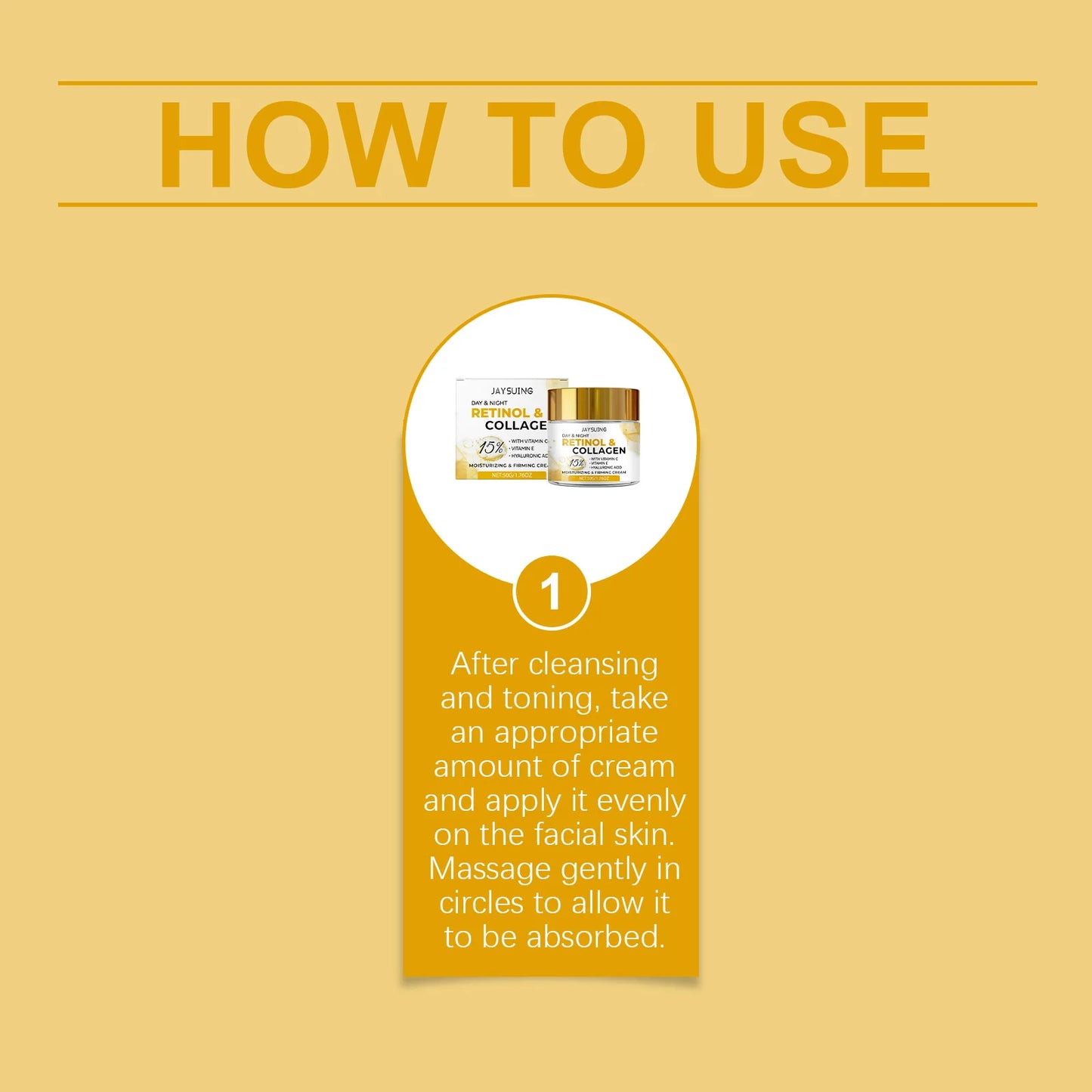 Collagen Moisturizing Facial Cream for Radiant Skin & Firmness