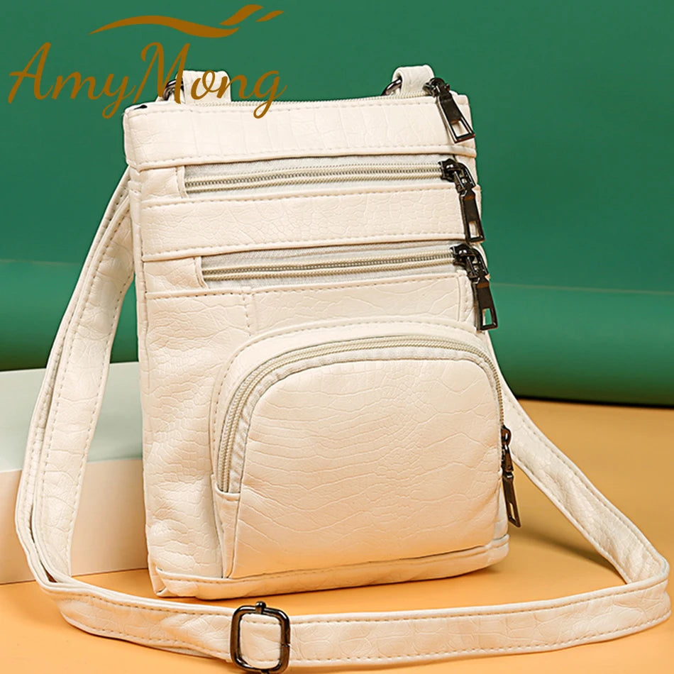 Bolso Bandolera con Múltiples Bolsillos para Mujer | Moderno y Versátil