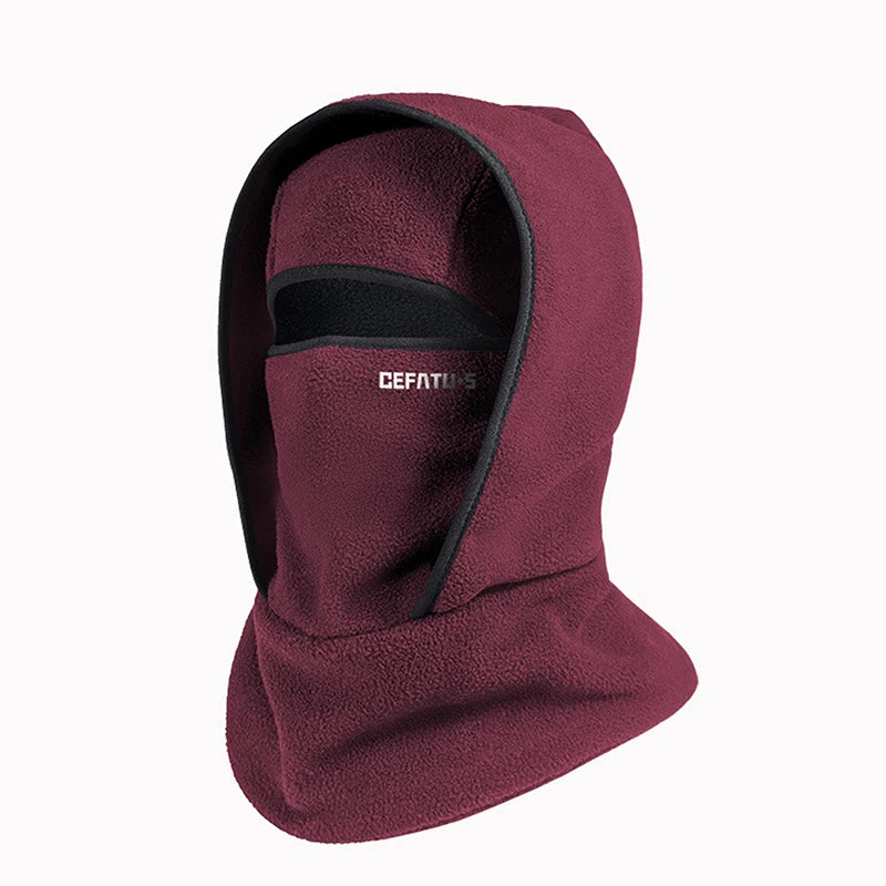 Unisex Fleece Balaclava Winter Hat | Windproof Full Face Neck Warmer