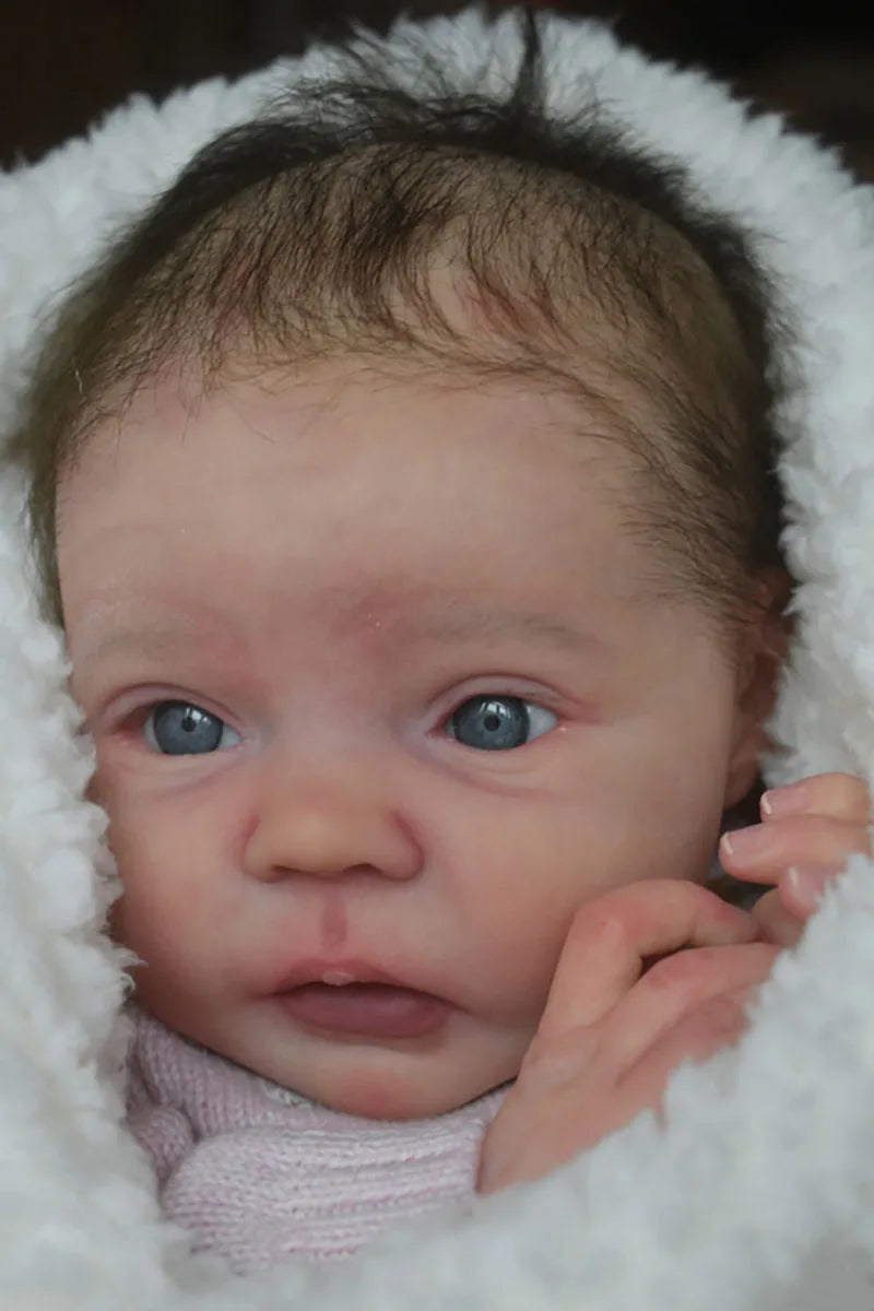 19-Inch DIY Reborn Doll Kit | Unfinished Art Doll Parts