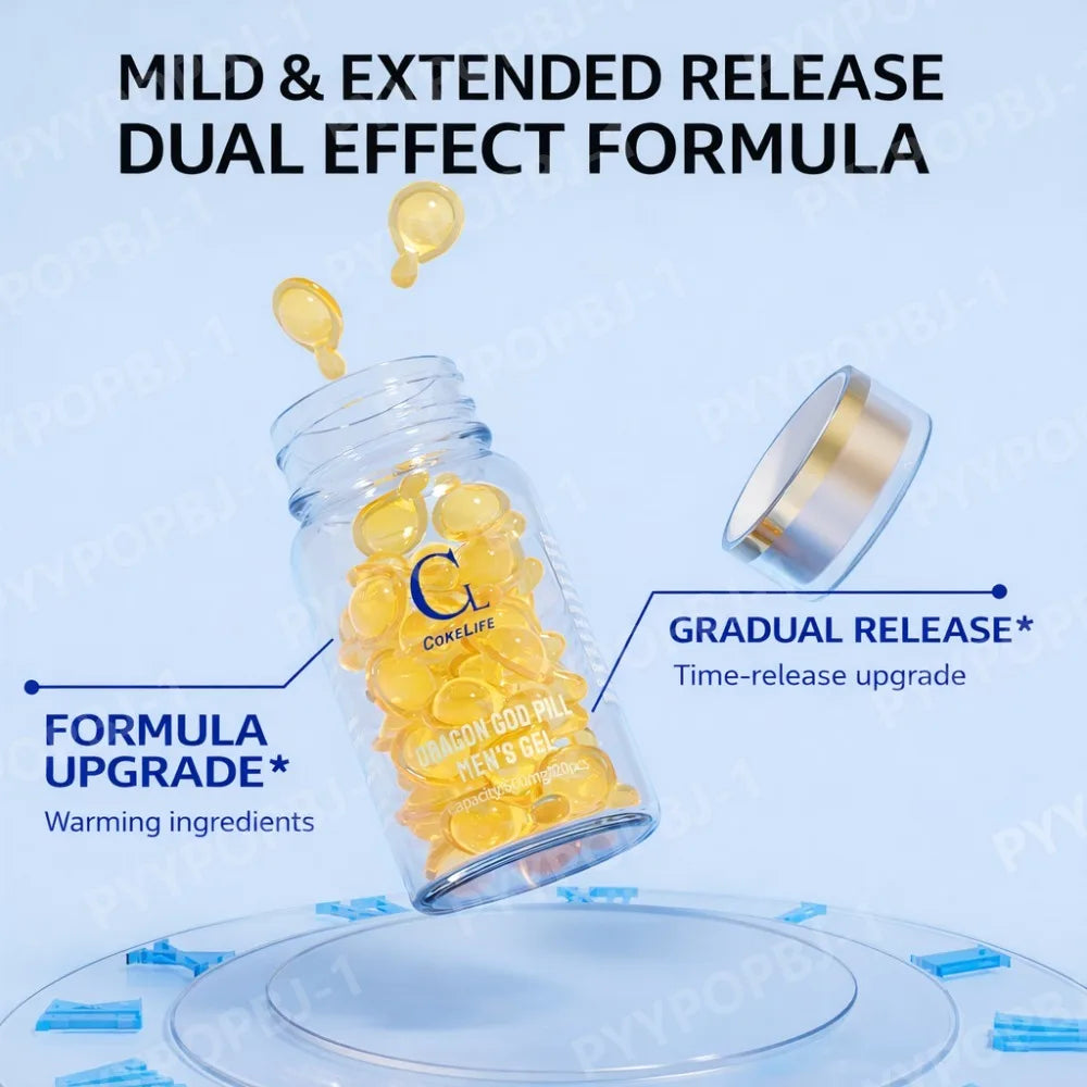 Gentle Male Delay Capsules | Enhance Intimacy & Pleasure
