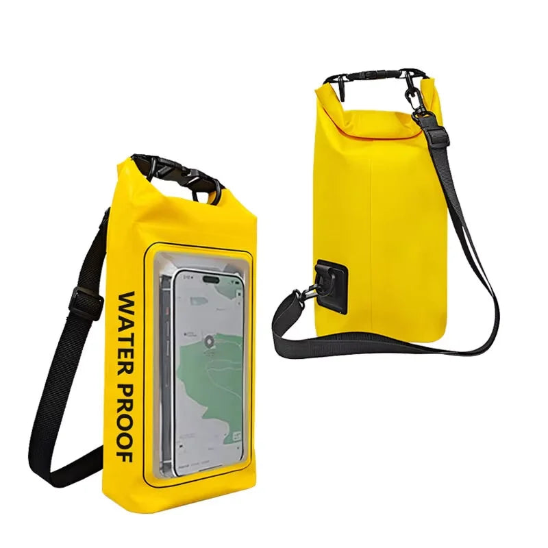 Waterproof Mobile Bag for Outdoor Sports | 2L PVC Dry Handbag