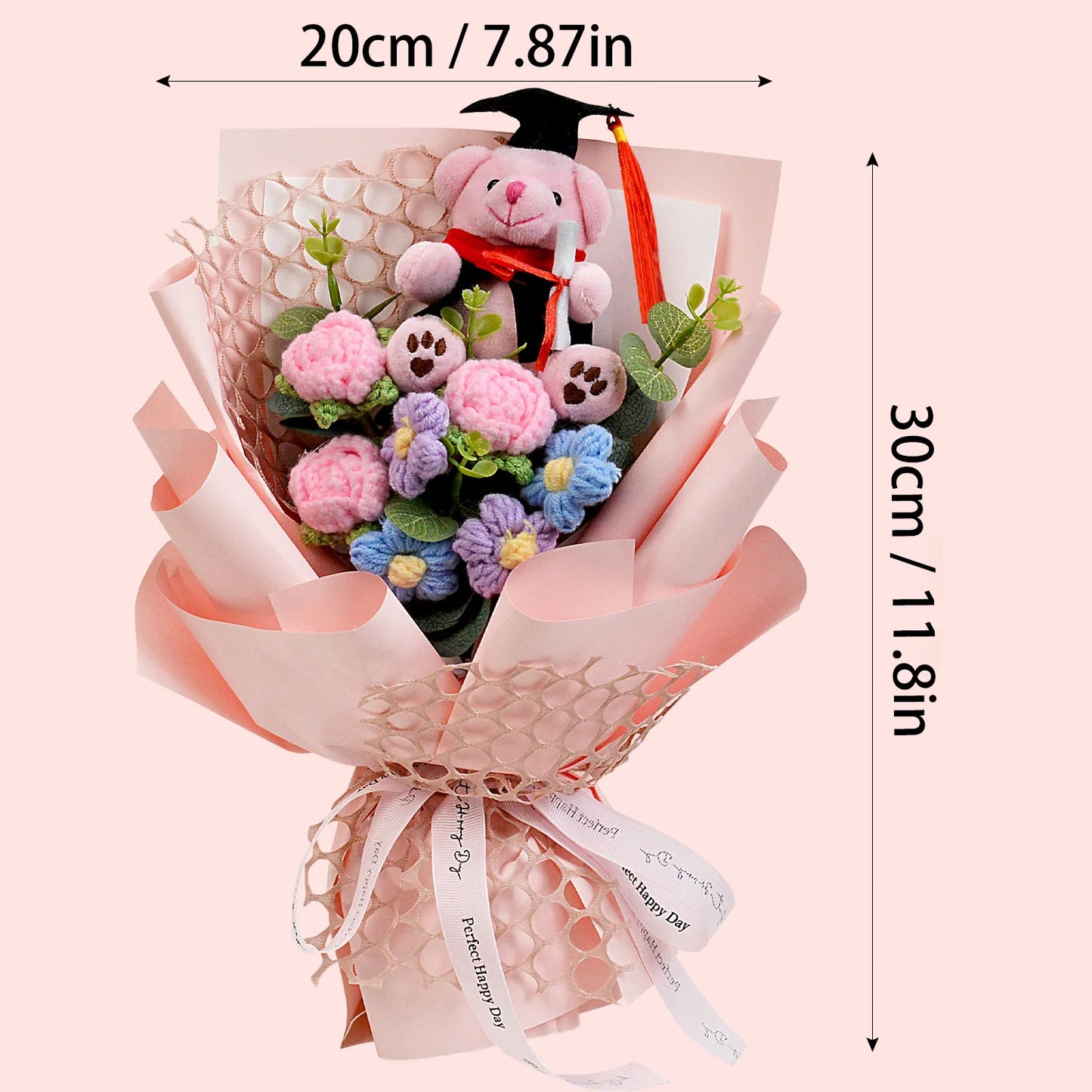 Handmade Crochet Flowers Bouquet | Perfect for Any Occasion