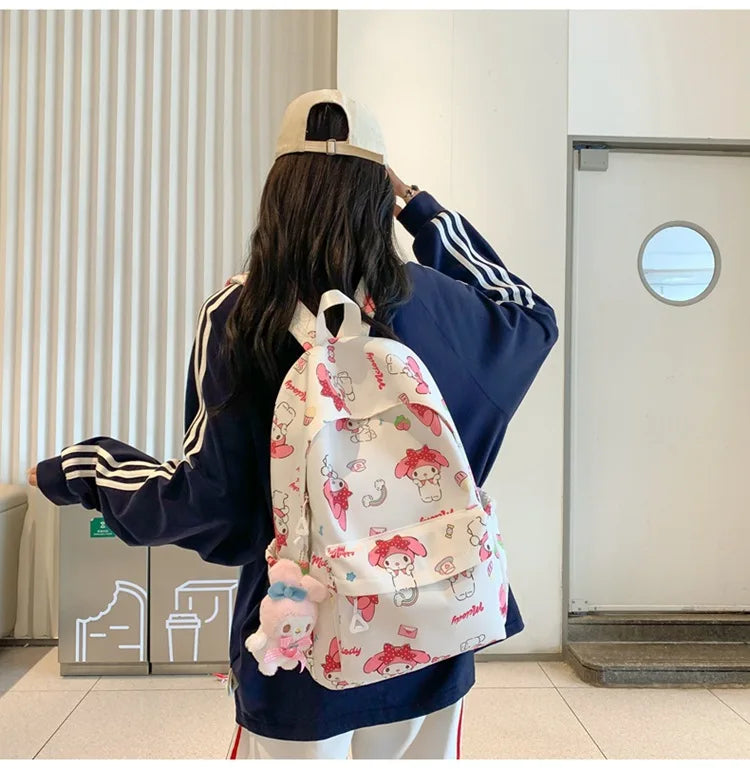 Kawaii Anime Girl Backpack | Large Capacity Student Bag