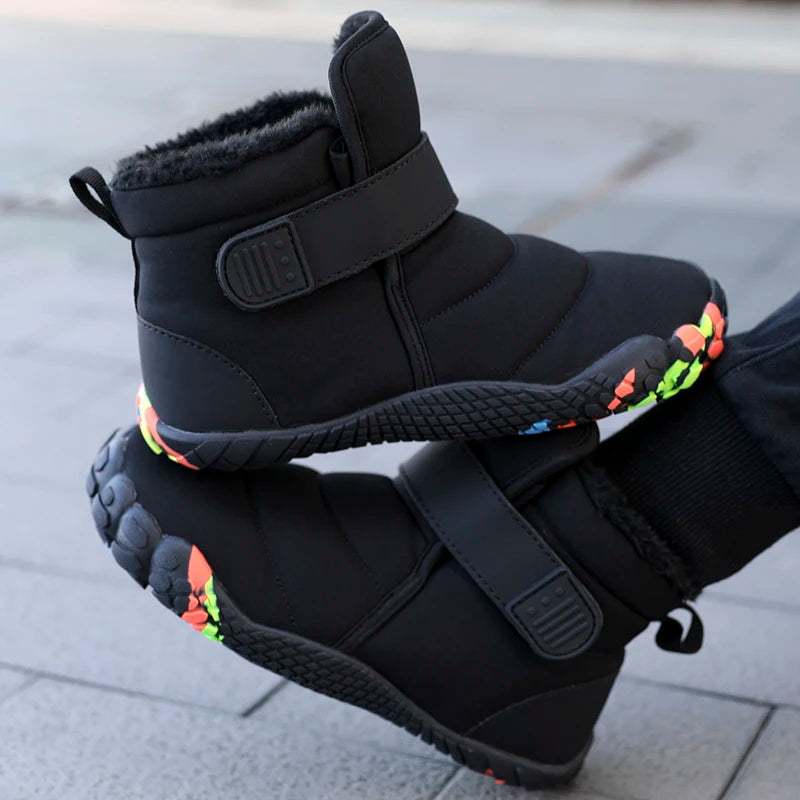Kids Waterproof Snow Boots | Comfortable & Warm Fur Lined Boots