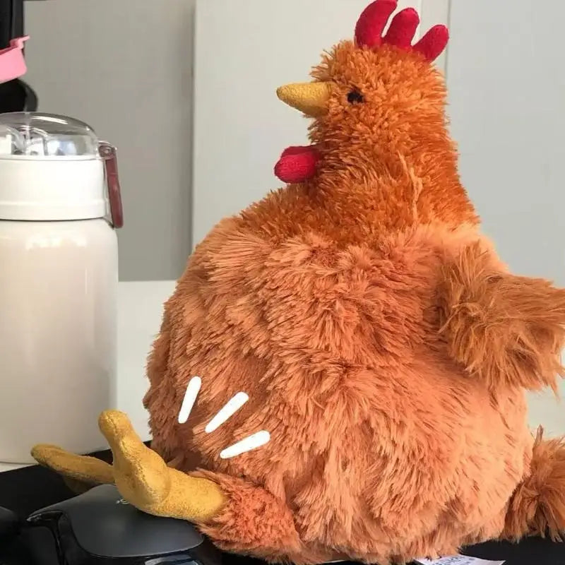 Adorables peluches de pollo | Bonito muñeco de decoración del hogar