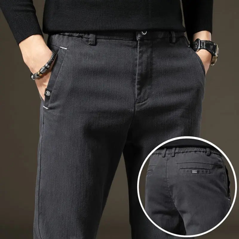 Versatile Baggy Suit Pants for Men | Casual Sports Trousers