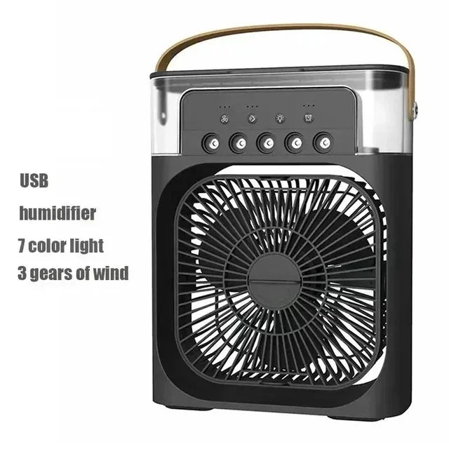 3-in-1 Portable Air Conditioner & Fan | Humidifier & Night Light