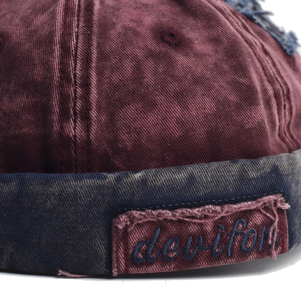 Washed Docker Beanie | Brimless Retro Street Style Cap
