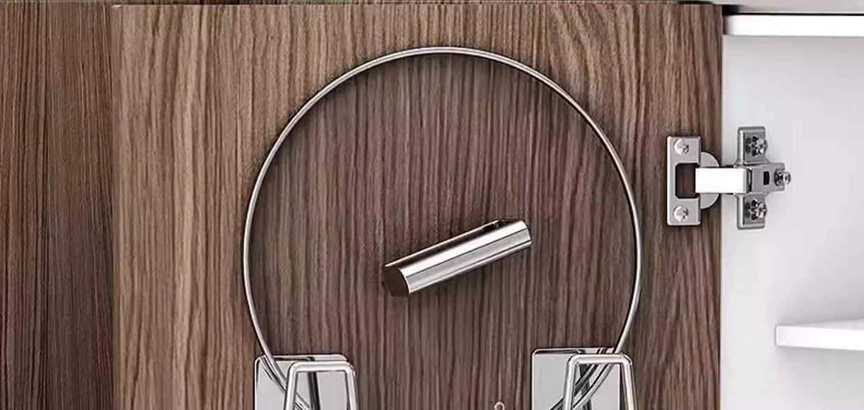 Stylish Wall Mounted Kitchen Rack | Modern Pot Lid Storage Solution