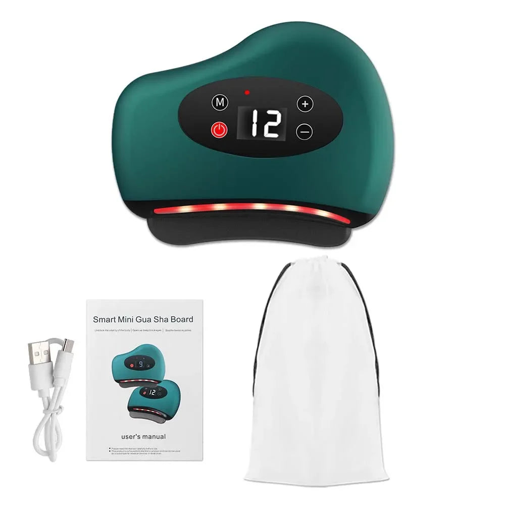 Electric Gua Sha Massager | Relaxing Facial & Body Therapy Tool