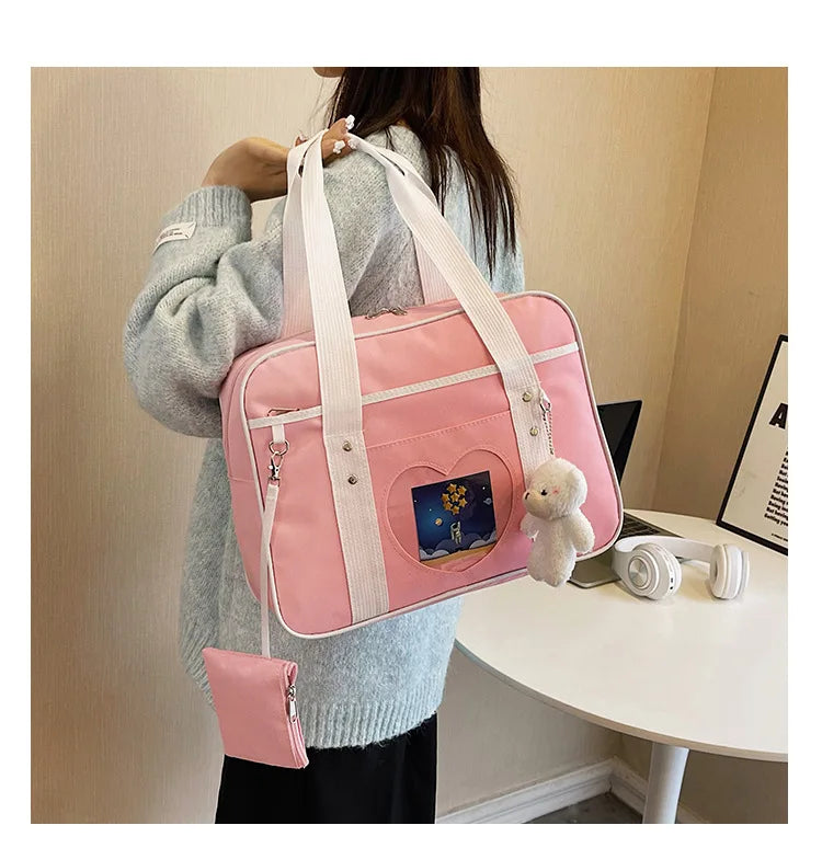Cute Cosplay School Uniform Handbag | Stylish Anime Backpack