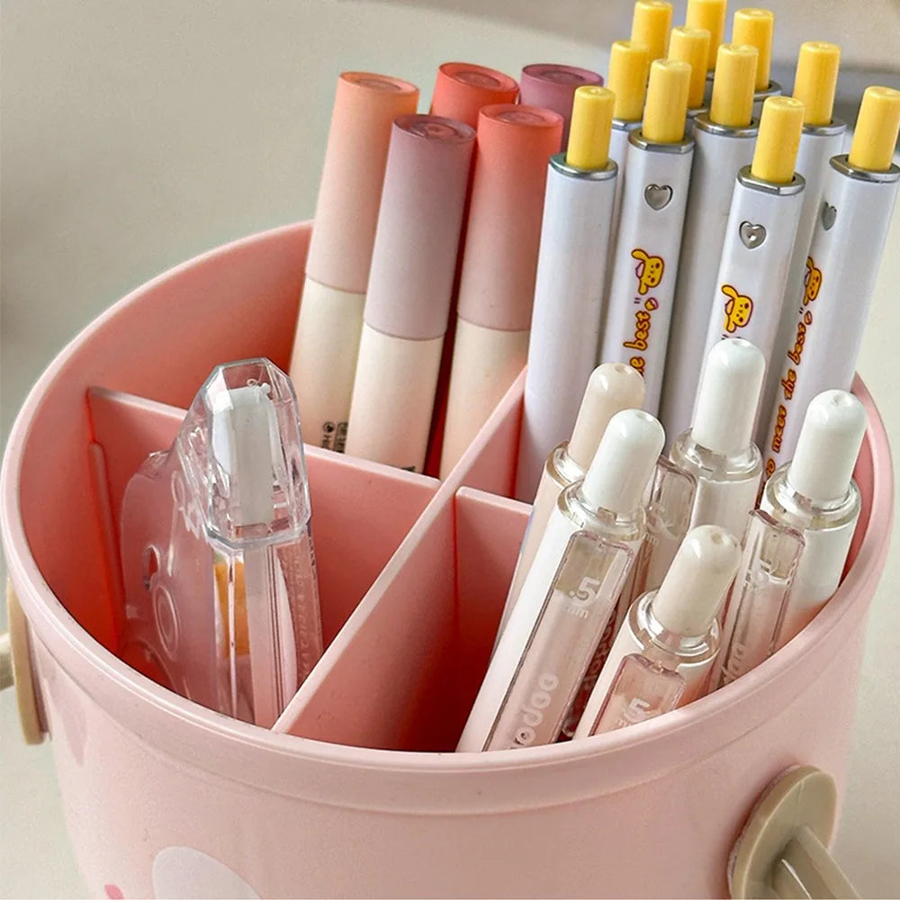 Cute Pencil Holder Rack | Creative Desk Organizer for Students