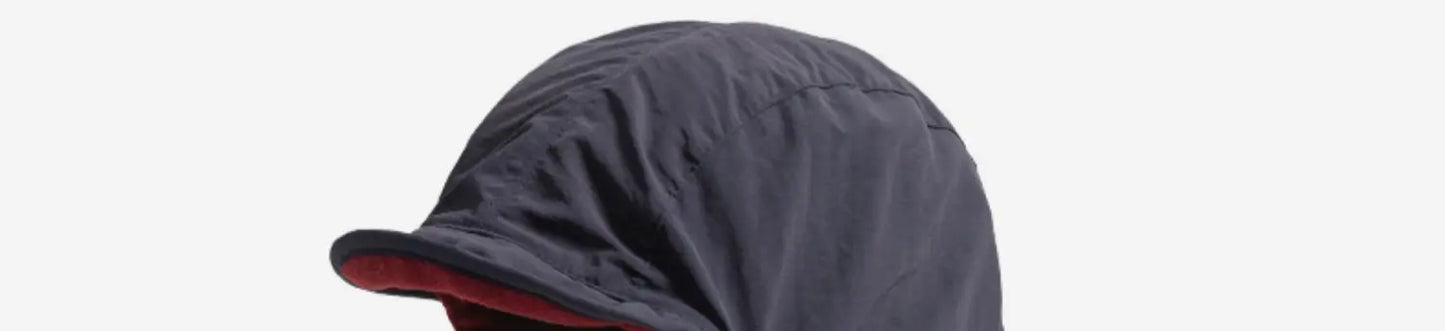 Unisex Outdoor Cold-Proof Fleece Face Mask & Ear Bomber Cap