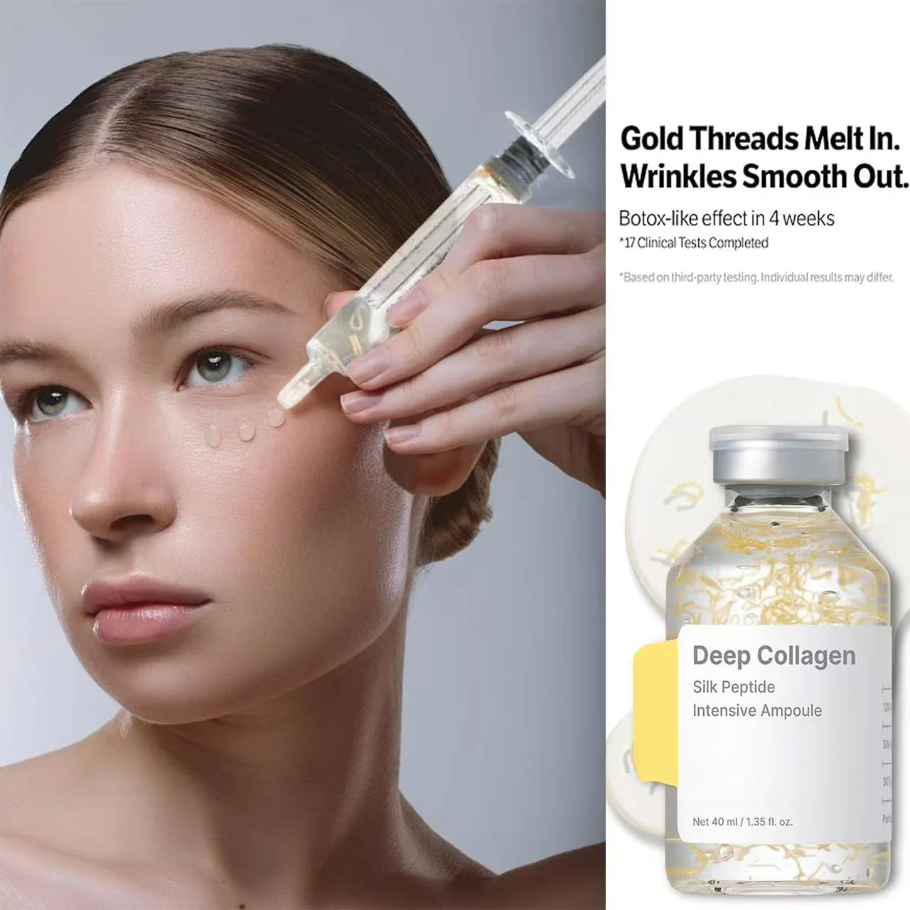 Silk Peptide Intensive Lifting Ampoule | Anti-Aging Facial Serum