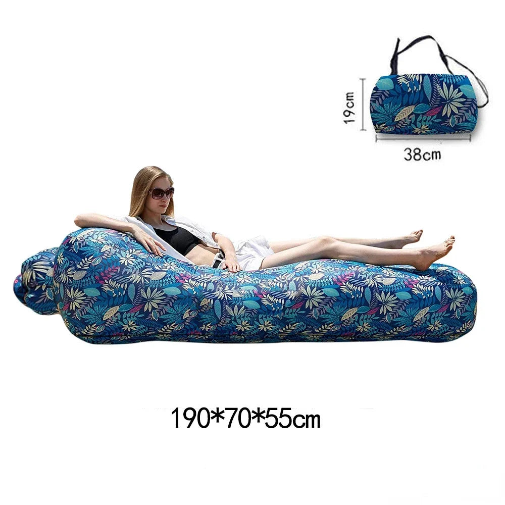 Ultralight Inflatable Sofa Bed | Perfect for Outdoor Comfort