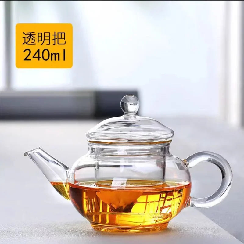 1000ML Heat Resistant Glass Tea Pot with Infuser | Elegant Tea Brewing