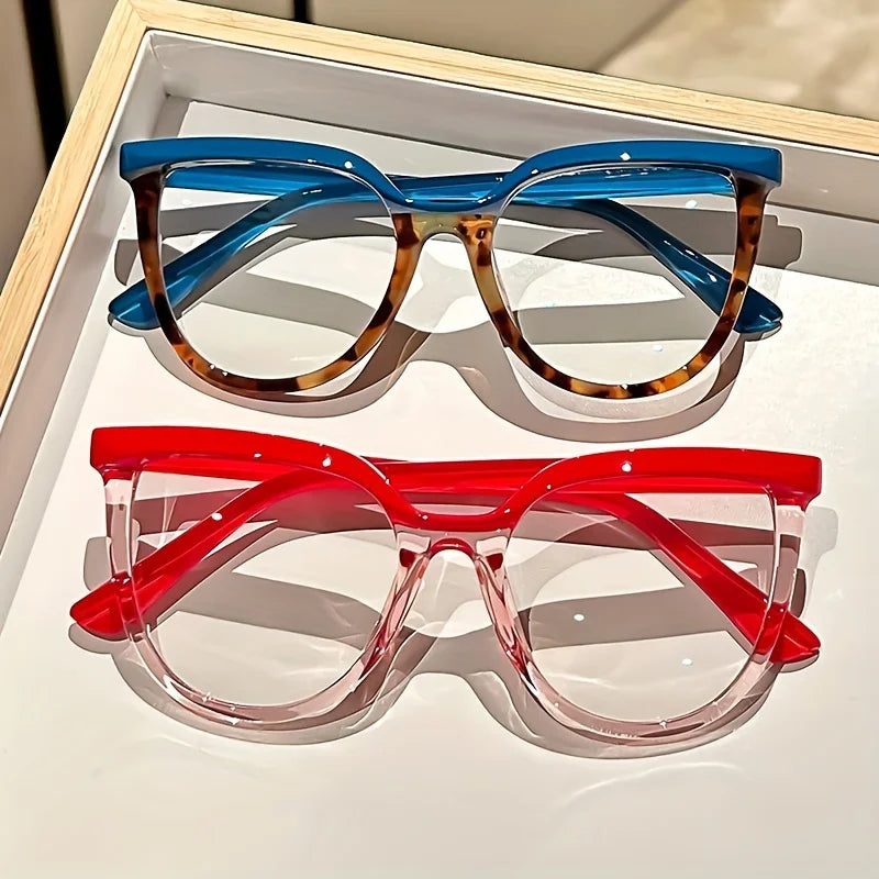 Elegant Cat Eye Glasses for Women | Vintage Gradient Style 2026