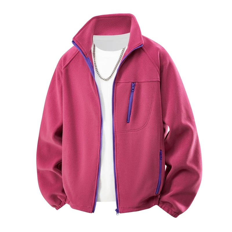 Lightweight Waterproof Fleece Jacket for Outdoor Adventures