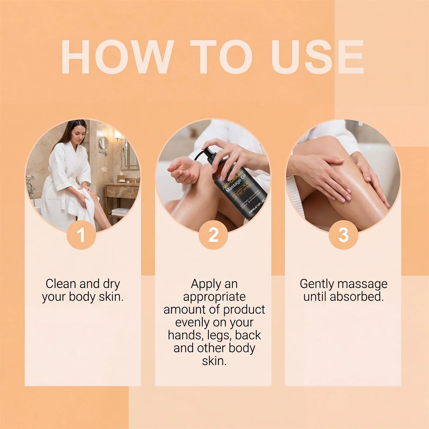 Collagen Firming Body Massage Oil | Smooth & Tone Skin